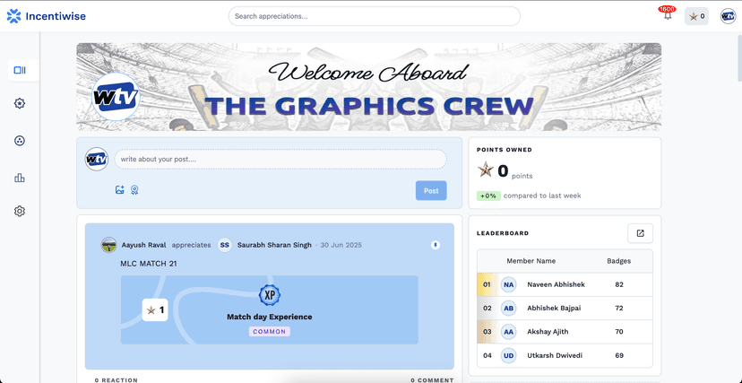 Incentiwise Screenshot